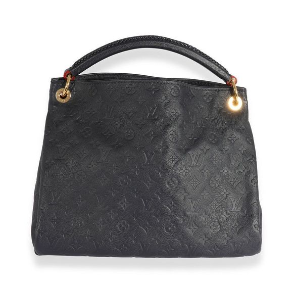 Louis Vuitton Artsy Marine Rouge Monogram Empreinte Blue MM Shoulder Bag - Picture 1 of 7